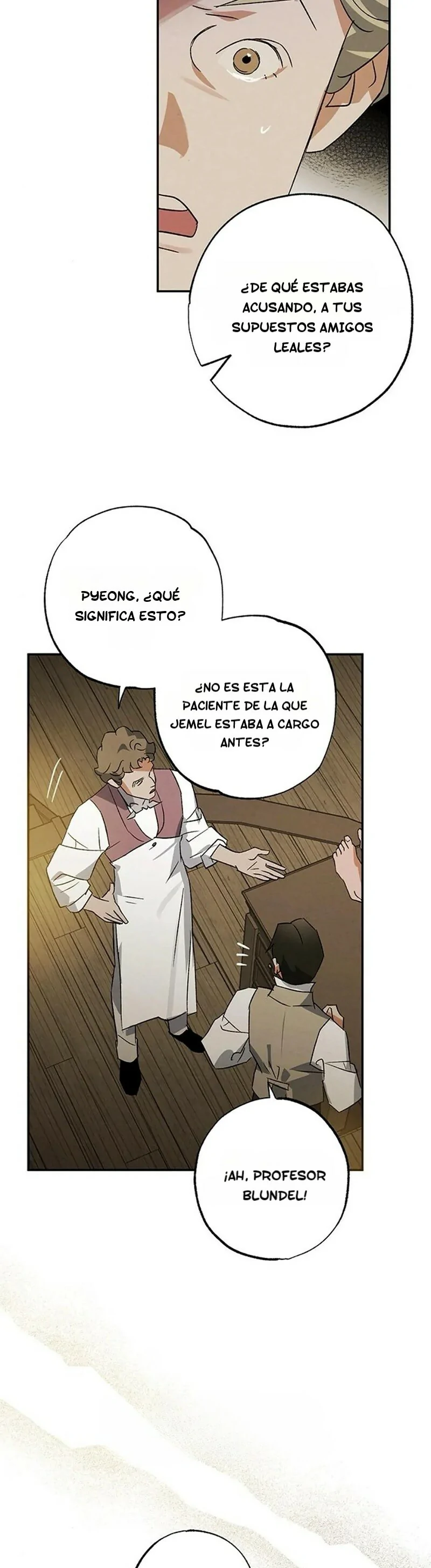 Un médico de pelo negro en el Reino Unido Capitulo 25 página 38