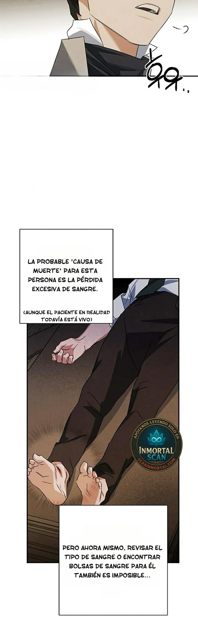 Un médico de pelo negro en el Reino Unido Capitulo 25 página 8