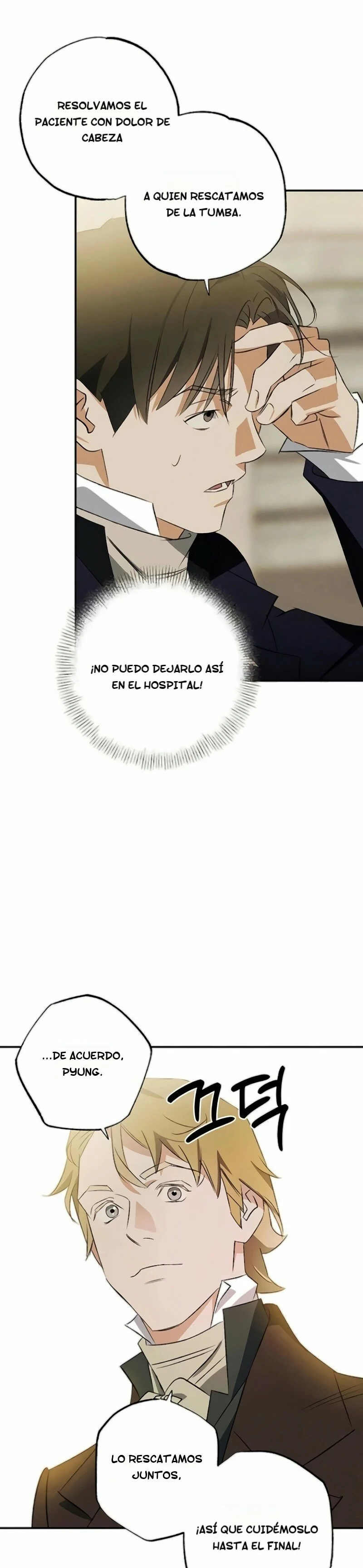 Un médico de pelo negro en el Reino Unido Capitulo 27 página 31