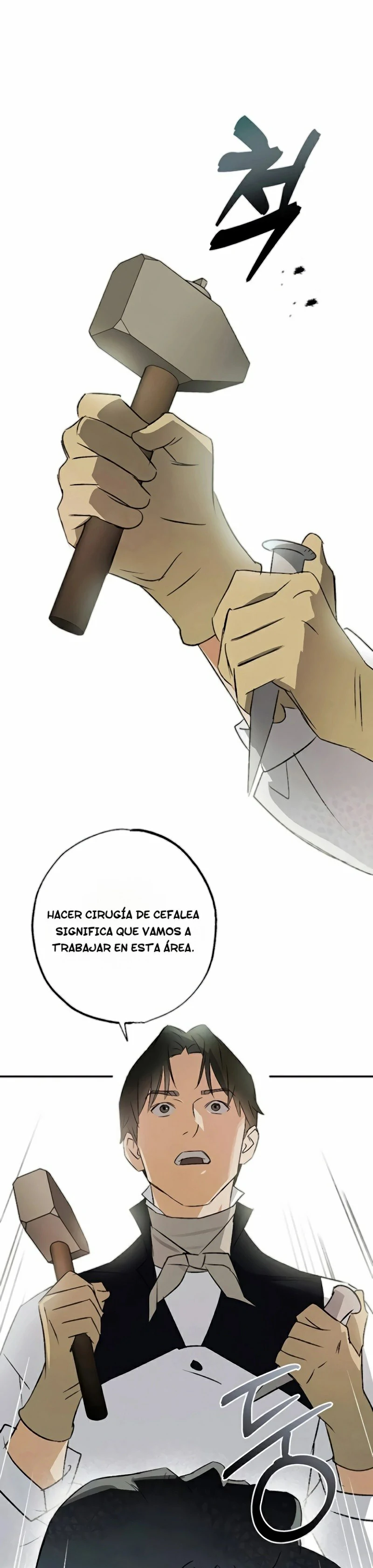 Un médico de pelo negro en el Reino Unido Capitulo 27 página 33