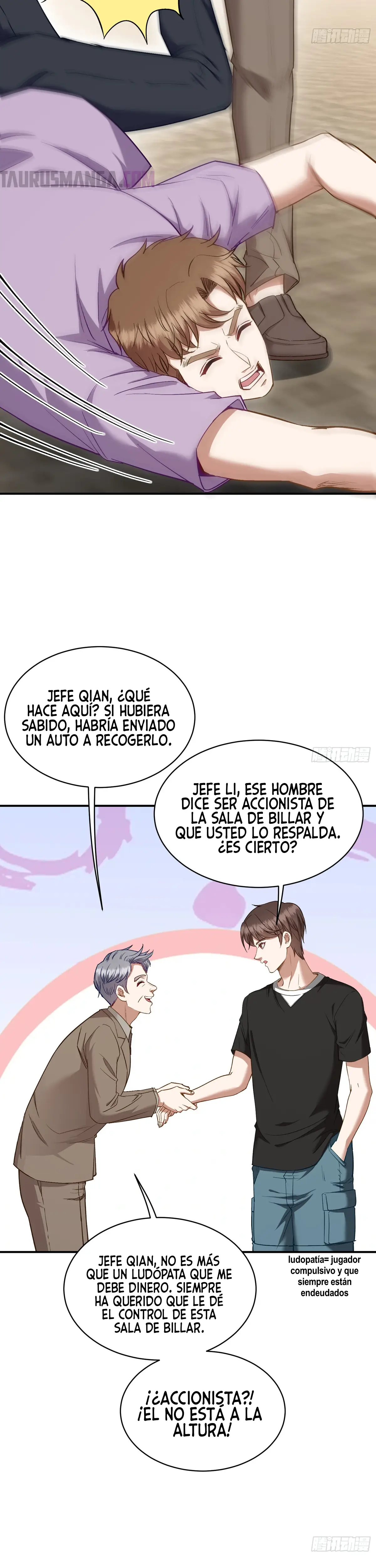 Después de dejar de actuar como un perro, me convertí en un Magnate Celestial Urbano Capitulo 110 página 22