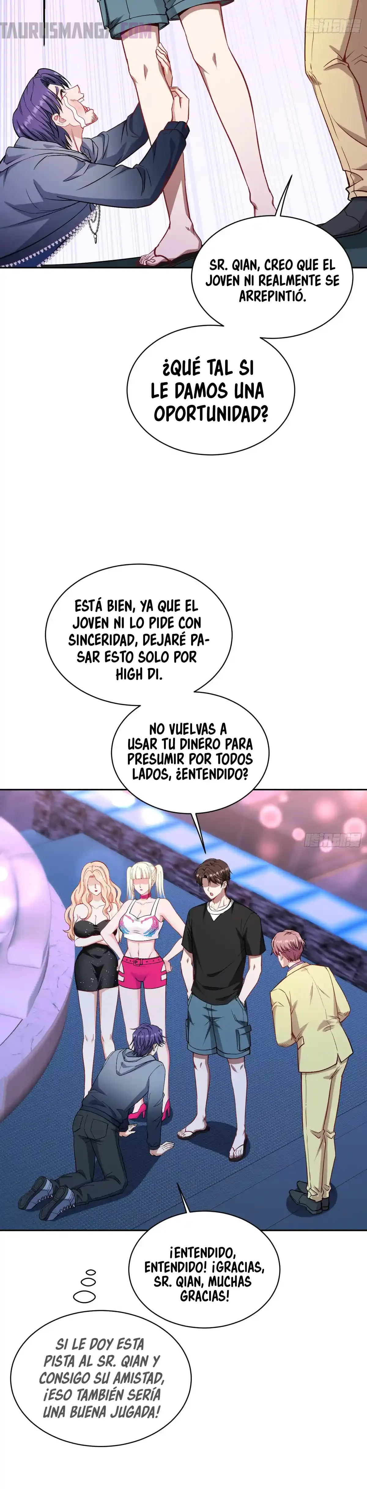 Después de dejar de actuar como un perro, me convertí en un Magnate Celestial Urbano Capitulo 150 página 8