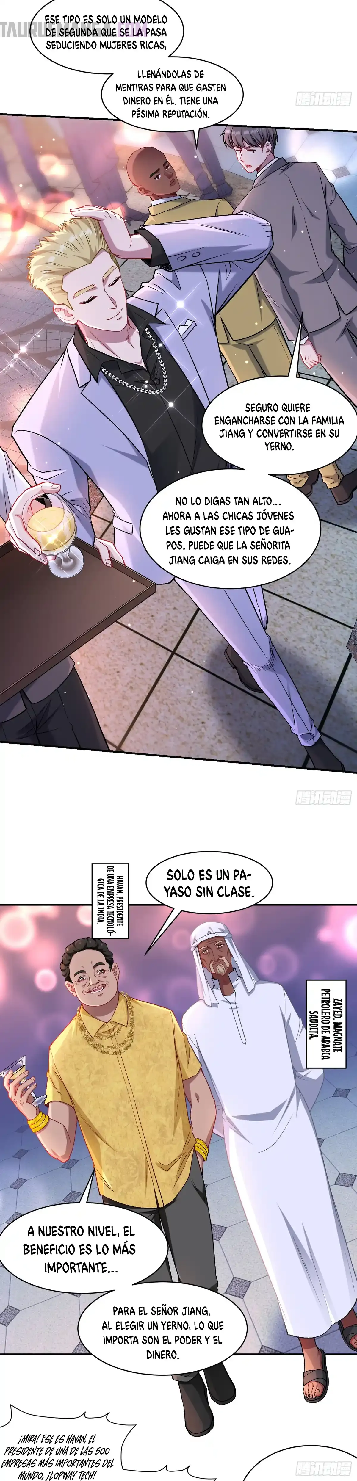 Después de dejar de actuar como un perro, me convertí en un Magnate Celestial Urbano Capitulo 159 página 13