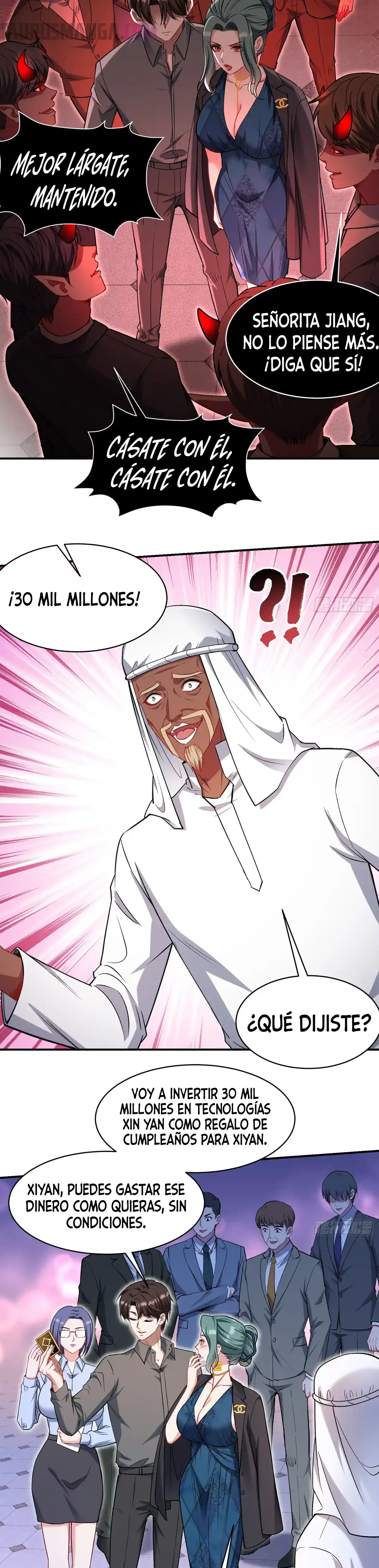 Después de dejar de actuar como un perro, me convertí en un Magnate Celestial Urbano Capitulo 161 página 12