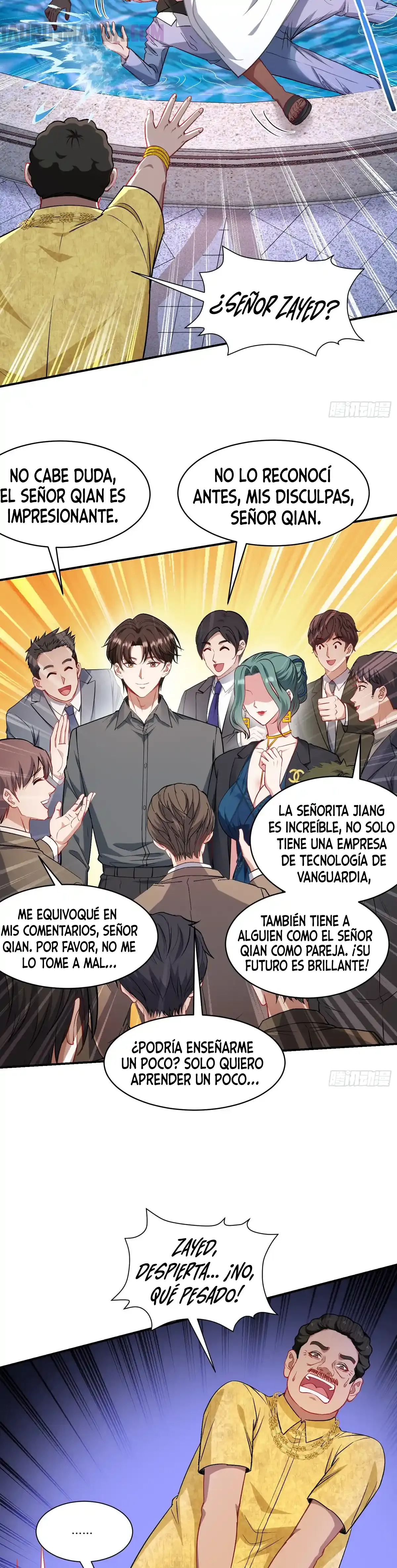 Después de dejar de actuar como un perro, me convertí en un Magnate Celestial Urbano Capitulo 161 página 19