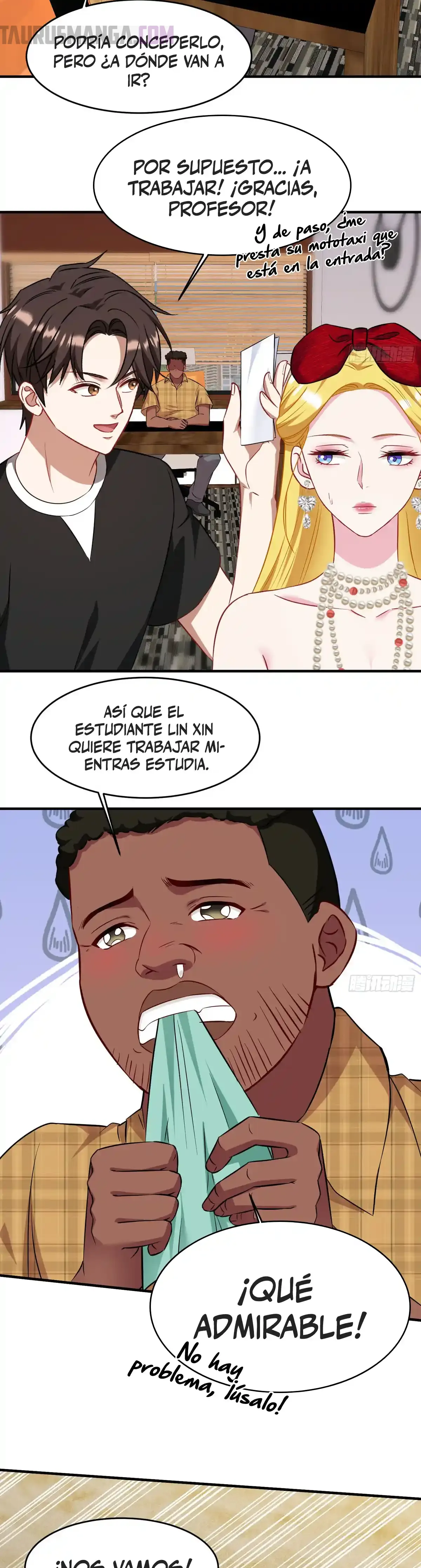 Después de dejar de actuar como un perro, me convertí en un Magnate Celestial Urbano Capitulo 188 página 17