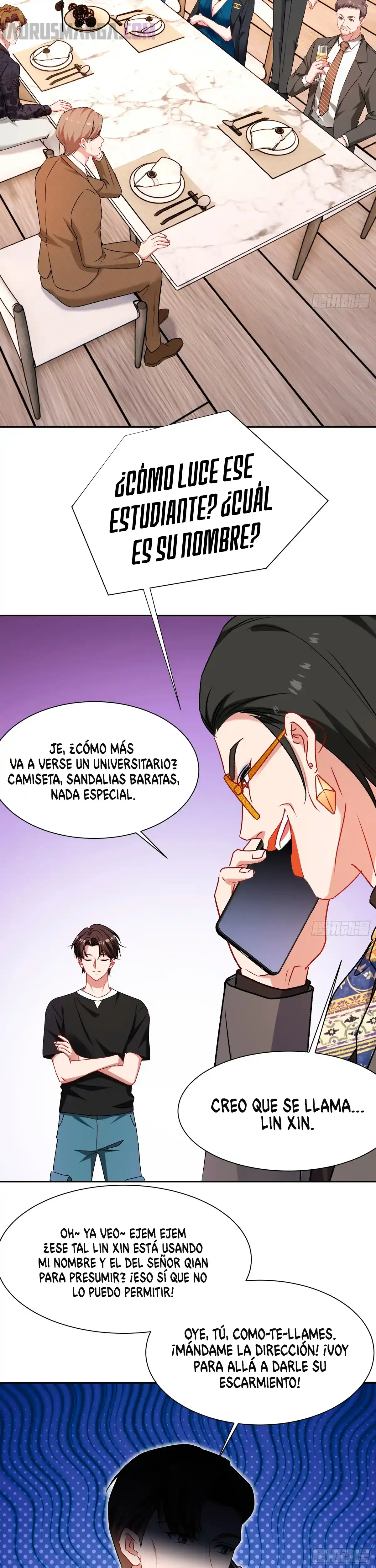 Después de dejar de actuar como un perro, me convertí en un Magnate Celestial Urbano Capitulo 205 página 16