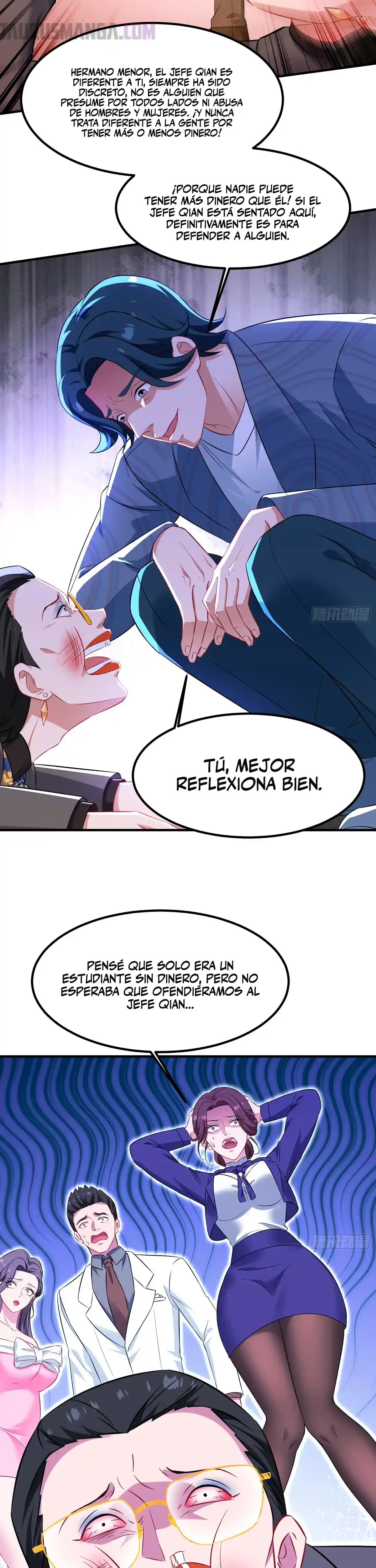 Después de dejar de actuar como un perro, me convertí en un Magnate Celestial Urbano Capitulo 206 página 15