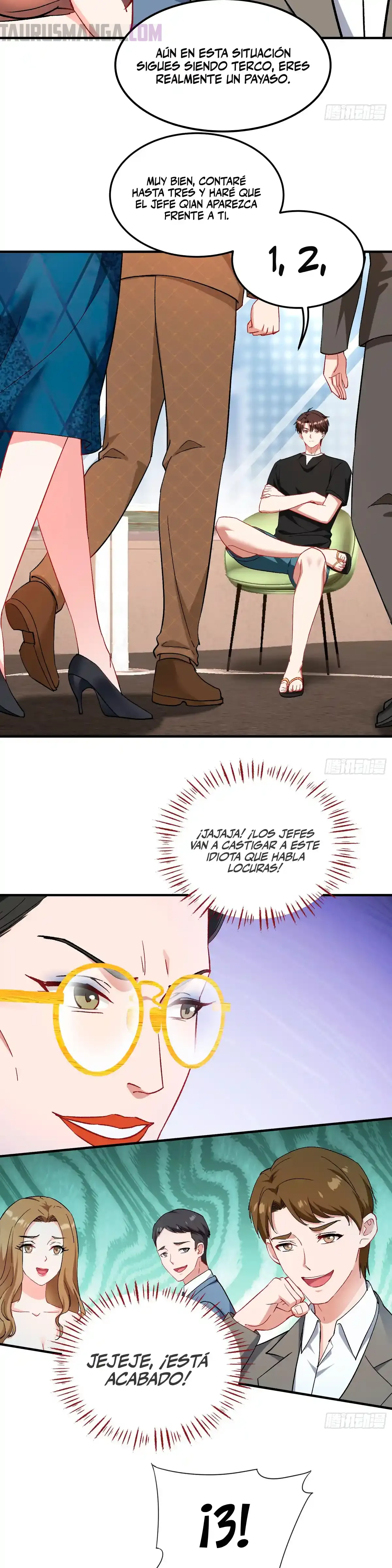 Después de dejar de actuar como un perro, me convertí en un Magnate Celestial Urbano Capitulo 206 página 8