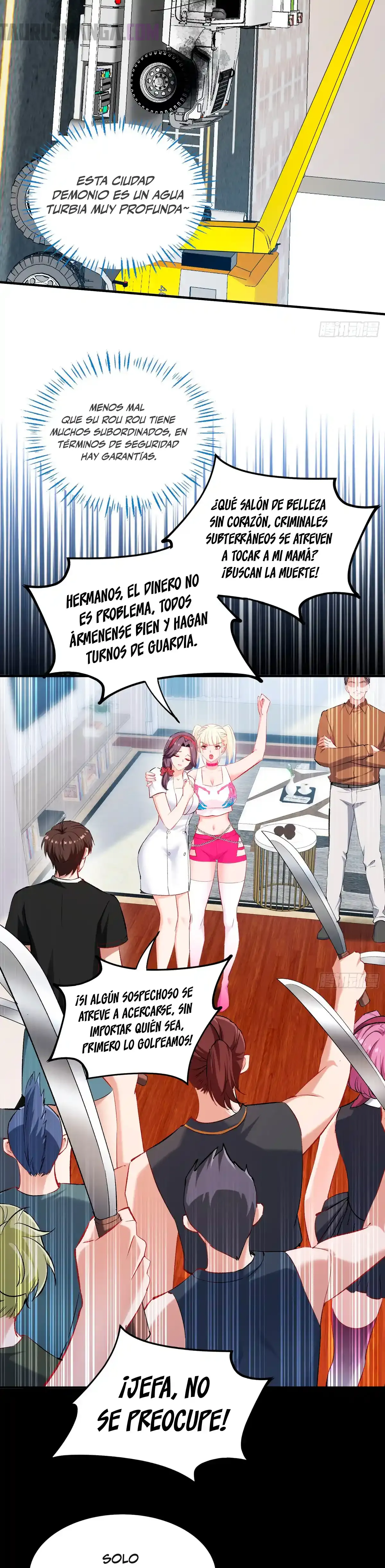 Después de dejar de actuar como un perro, me convertí en un Magnate Celestial Urbano Capitulo 233 página 22