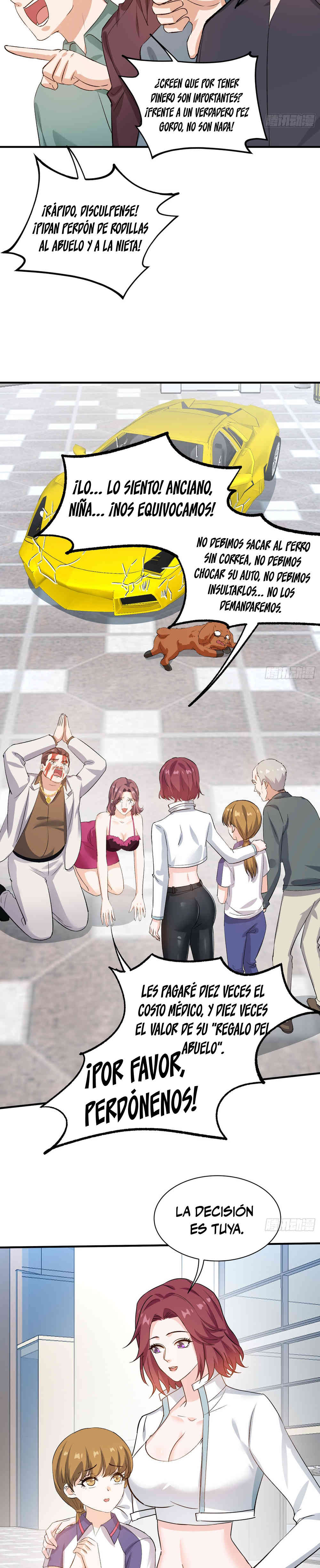 Después de dejar de actuar como un perro, me convertí en un Magnate Celestial Urbano Capitulo 255 página 12