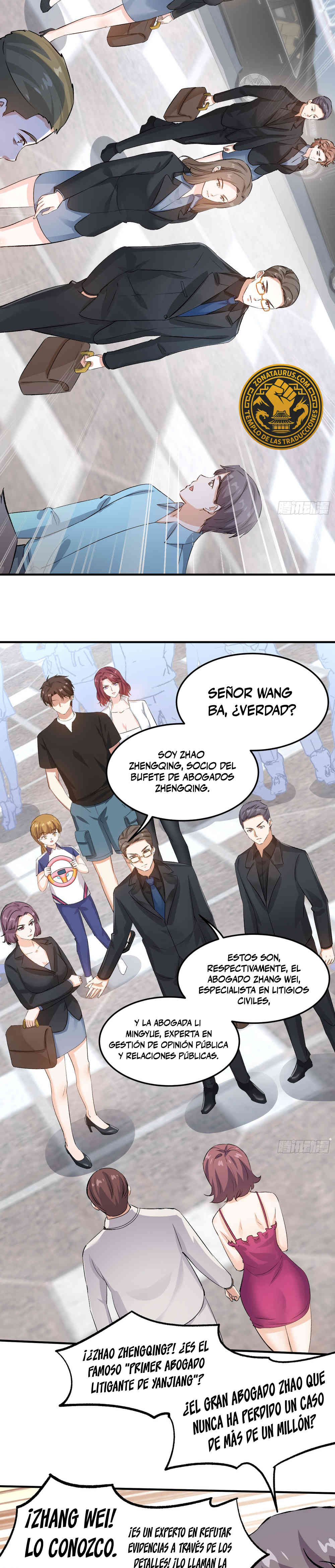 Después de dejar de actuar como un perro, me convertí en un Magnate Celestial Urbano Capitulo 255 página 3