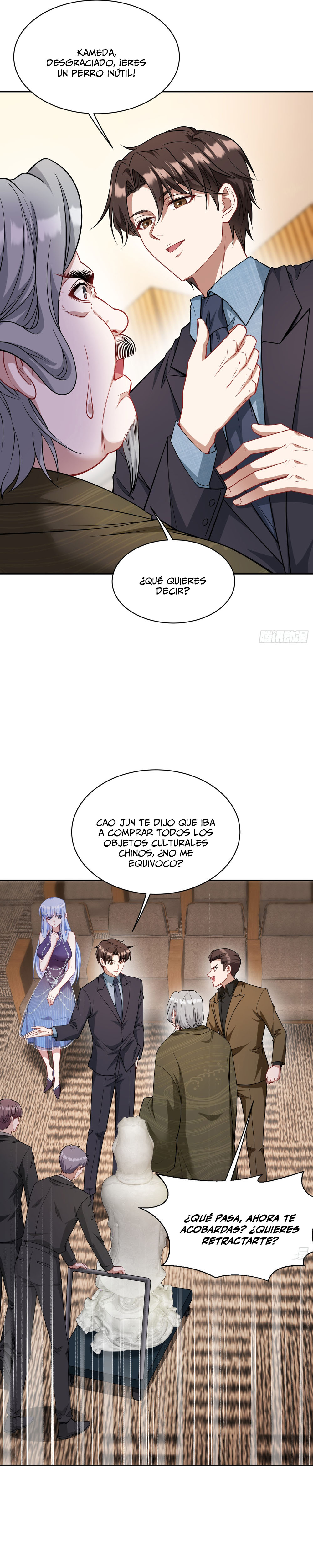 Después de dejar de actuar como un perro, me convertí en un Magnate Celestial Urbano Capitulo 39 página 5