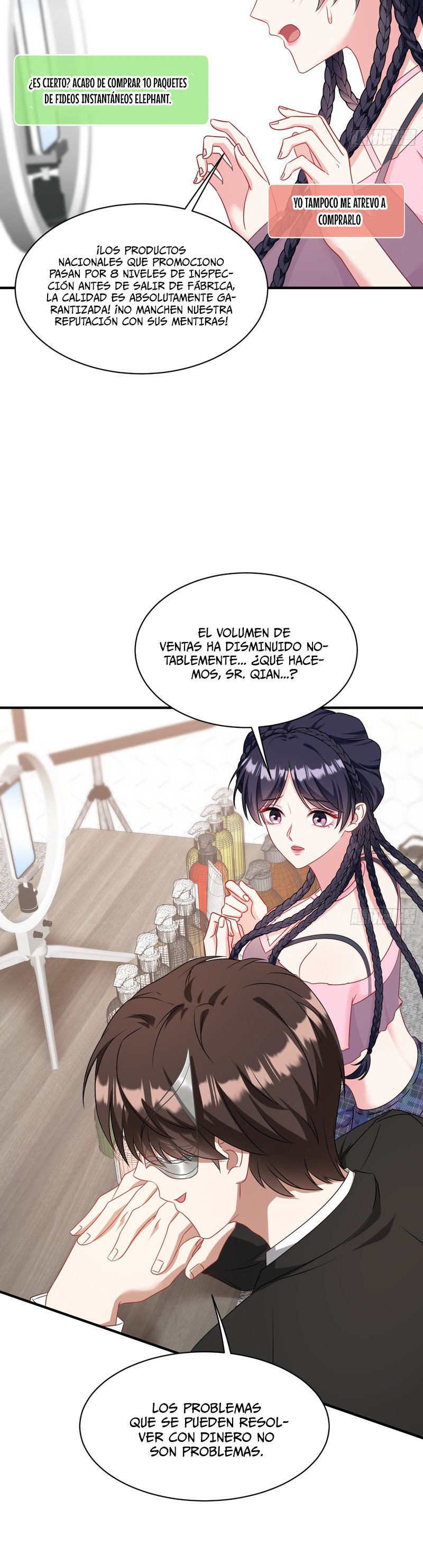 Después de dejar de actuar como un perro, me convertí en un Magnate Celestial Urbano Capitulo 46.2 página 15