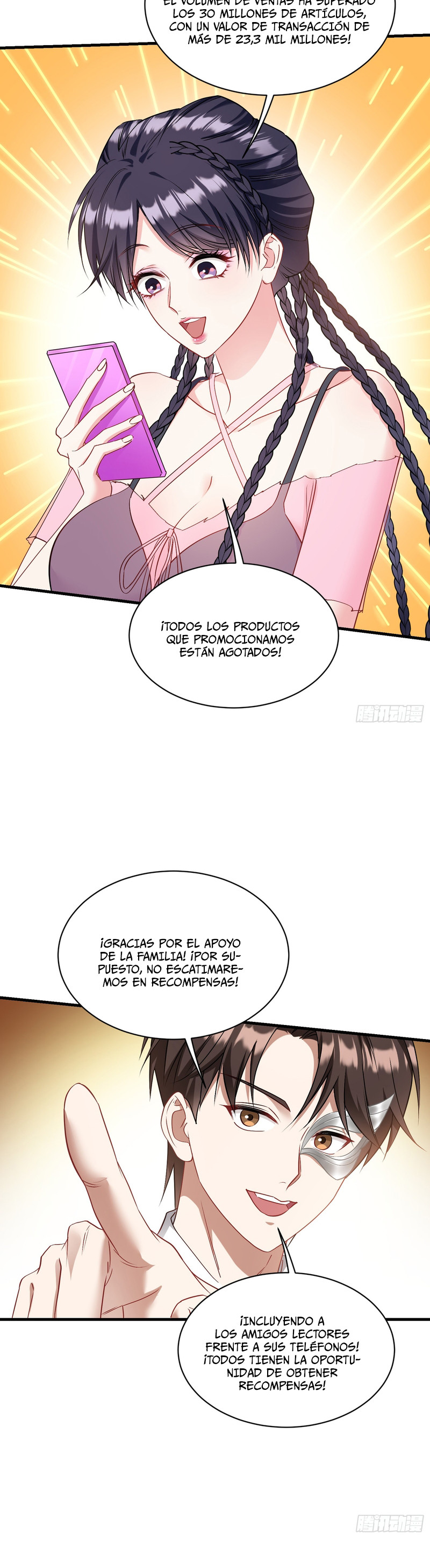 Después de dejar de actuar como un perro, me convertí en un Magnate Celestial Urbano Capitulo 46.2 página 29