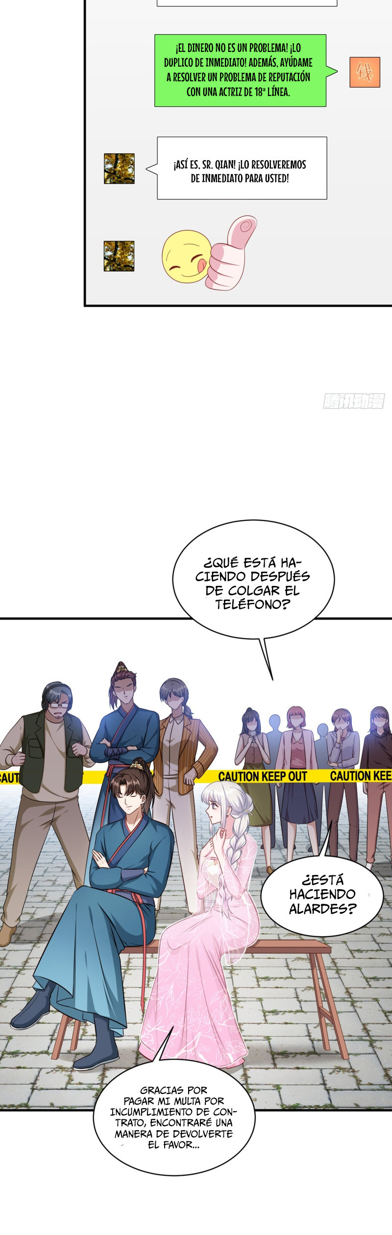 Después de dejar de actuar como un perro, me convertí en un Magnate Celestial Urbano Capitulo 54 página 19