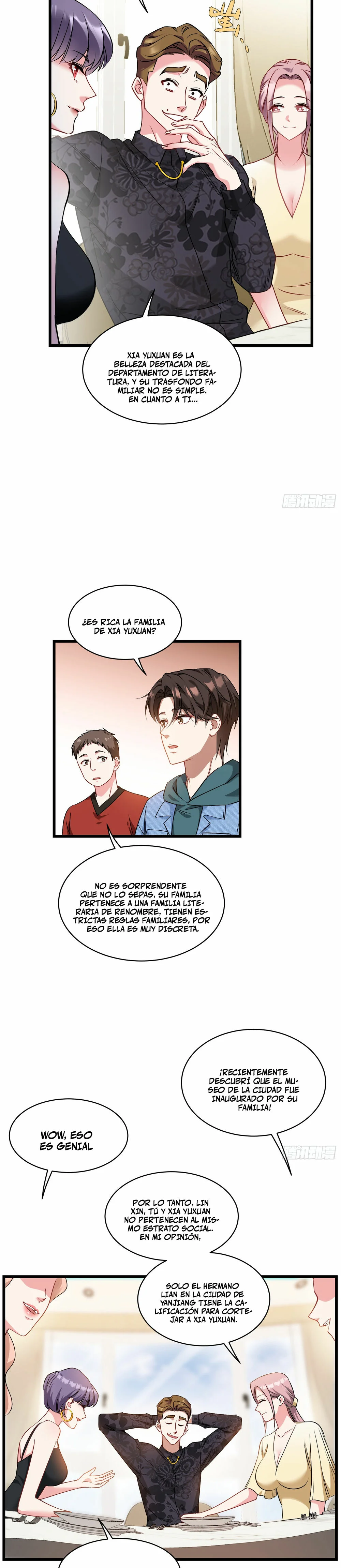 Después de dejar de actuar como un perro, me convertí en un Magnate Celestial Urbano Capitulo 6 página 22