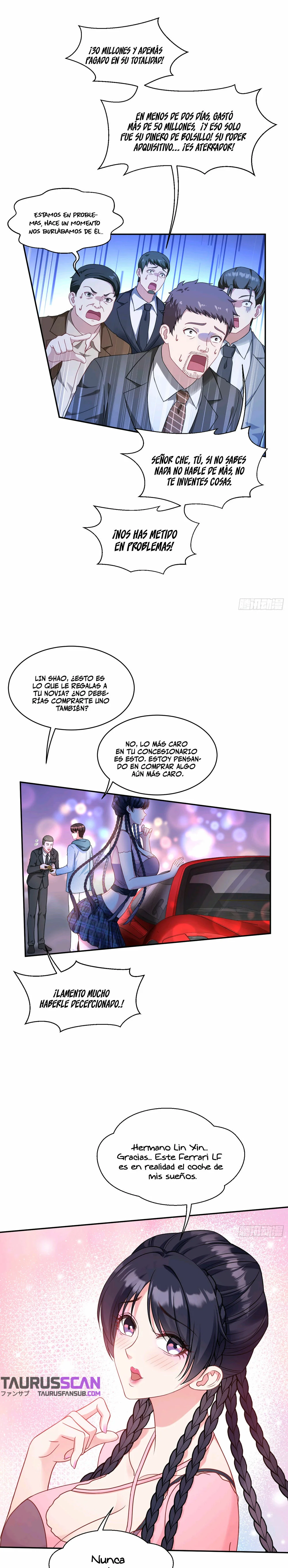 Después de dejar de actuar como un perro, me convertí en un Magnate Celestial Urbano Capitulo 6 página 5