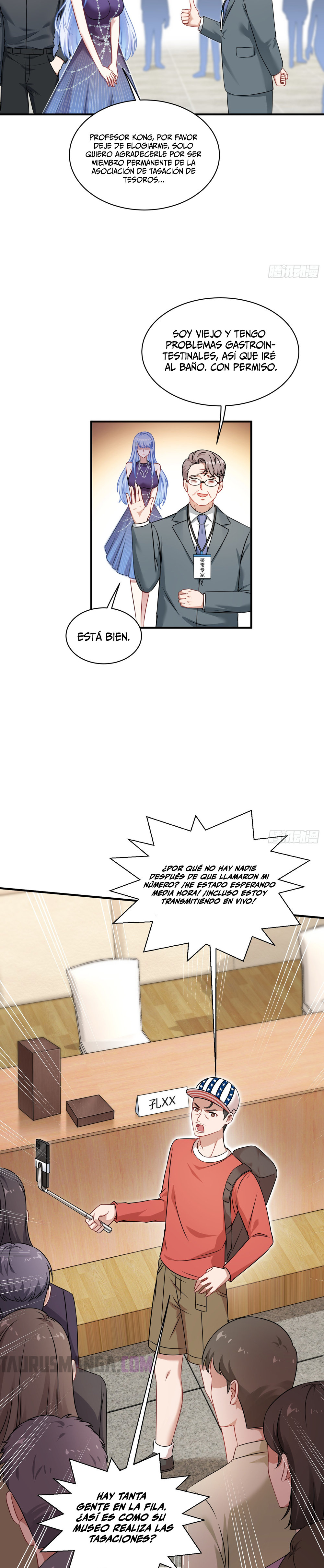 Después de dejar de actuar como un perro, me convertí en un Magnate Celestial Urbano Capitulo 63 página 20
