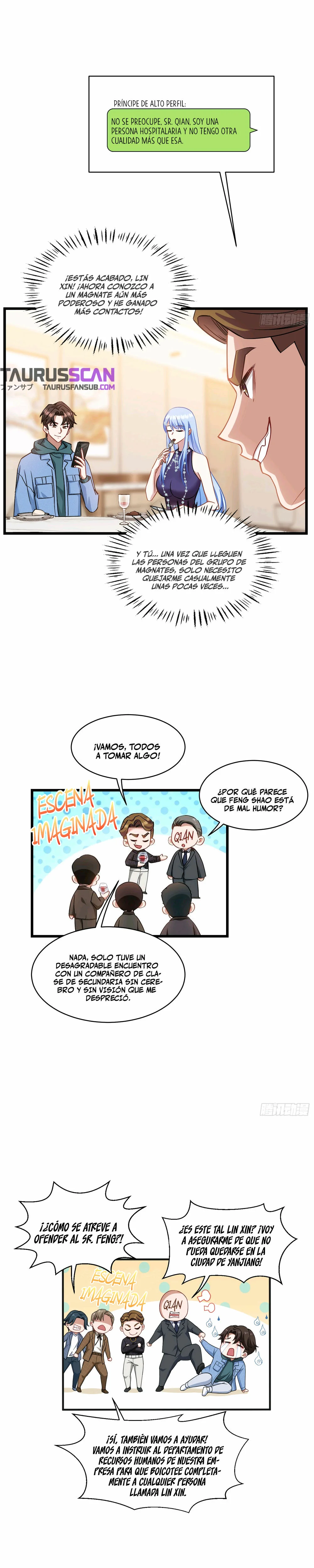 Después de dejar de actuar como un perro, me convertí en un Magnate Celestial Urbano Capitulo 7 página 12