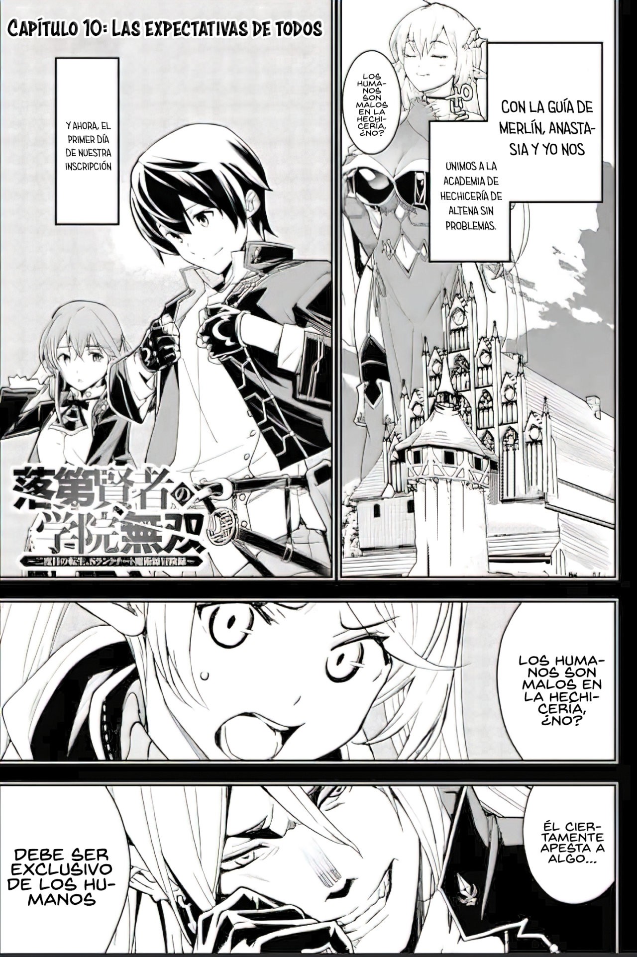 The Unsuccessful Yet Academically Unparalleled Sage ~A Cheating S-Rank Sorcerer's Post-Rebirth Adventurer Log~ Capitulo 10: Las expectativas de todos página 2