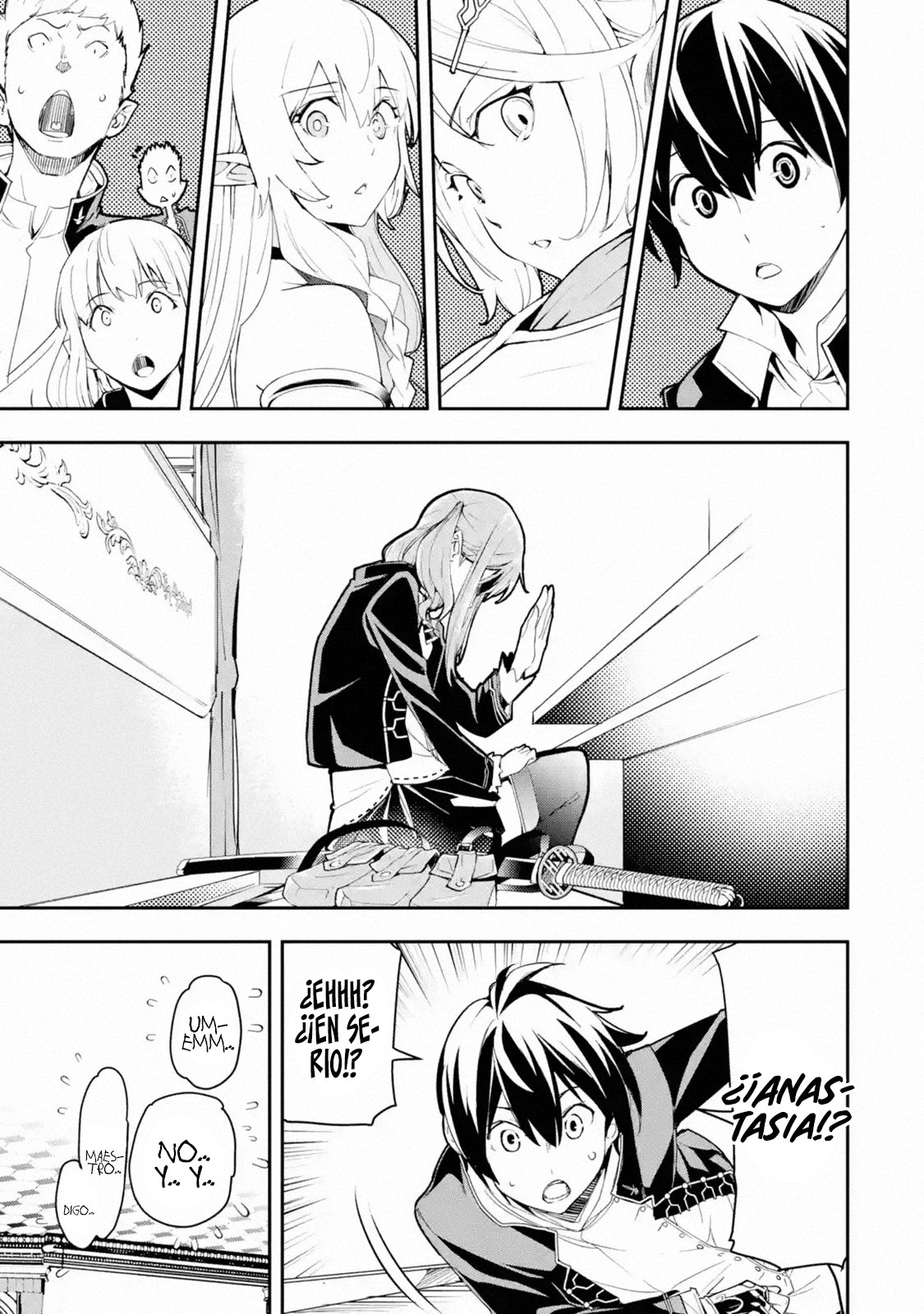 The Unsuccessful Yet Academically Unparalleled Sage ~A Cheating S-Rank Sorcerer's Post-Rebirth Adventurer Log~ Capitulo 10: Las expectativas de todos página 32