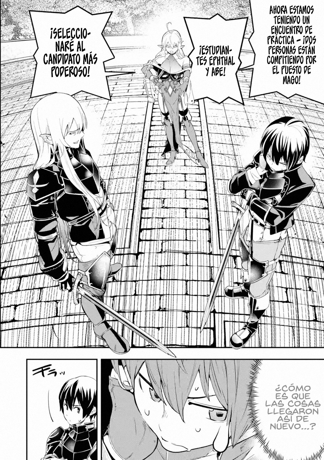The Unsuccessful Yet Academically Unparalleled Sage ~A Cheating S-Rank Sorcerer's Post-Rebirth Adventurer Log~ Capitulo 10: Las expectativas de todos página 35