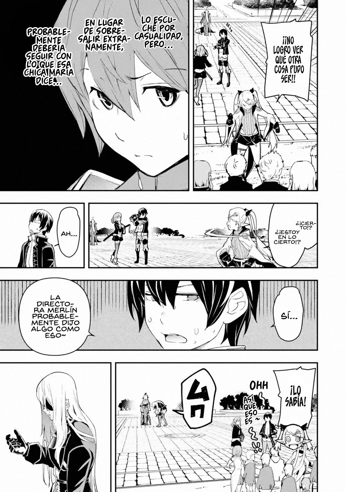 The Unsuccessful Yet Academically Unparalleled Sage ~A Cheating S-Rank Sorcerer's Post-Rebirth Adventurer Log~ Capitulo 10: Las expectativas de todos página 48