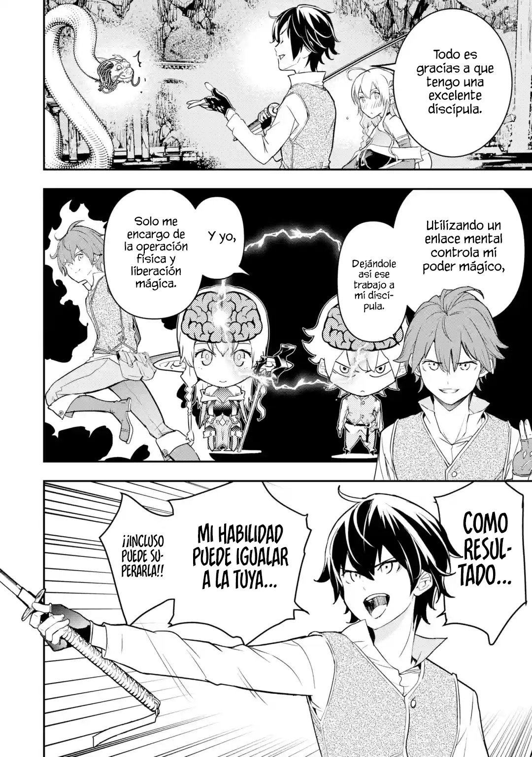 The Unsuccessful Yet Academically Unparalleled Sage ~A Cheating S-Rank Sorcerer's Post-Rebirth Adventurer Log~ Capitulo 13.6 página 8