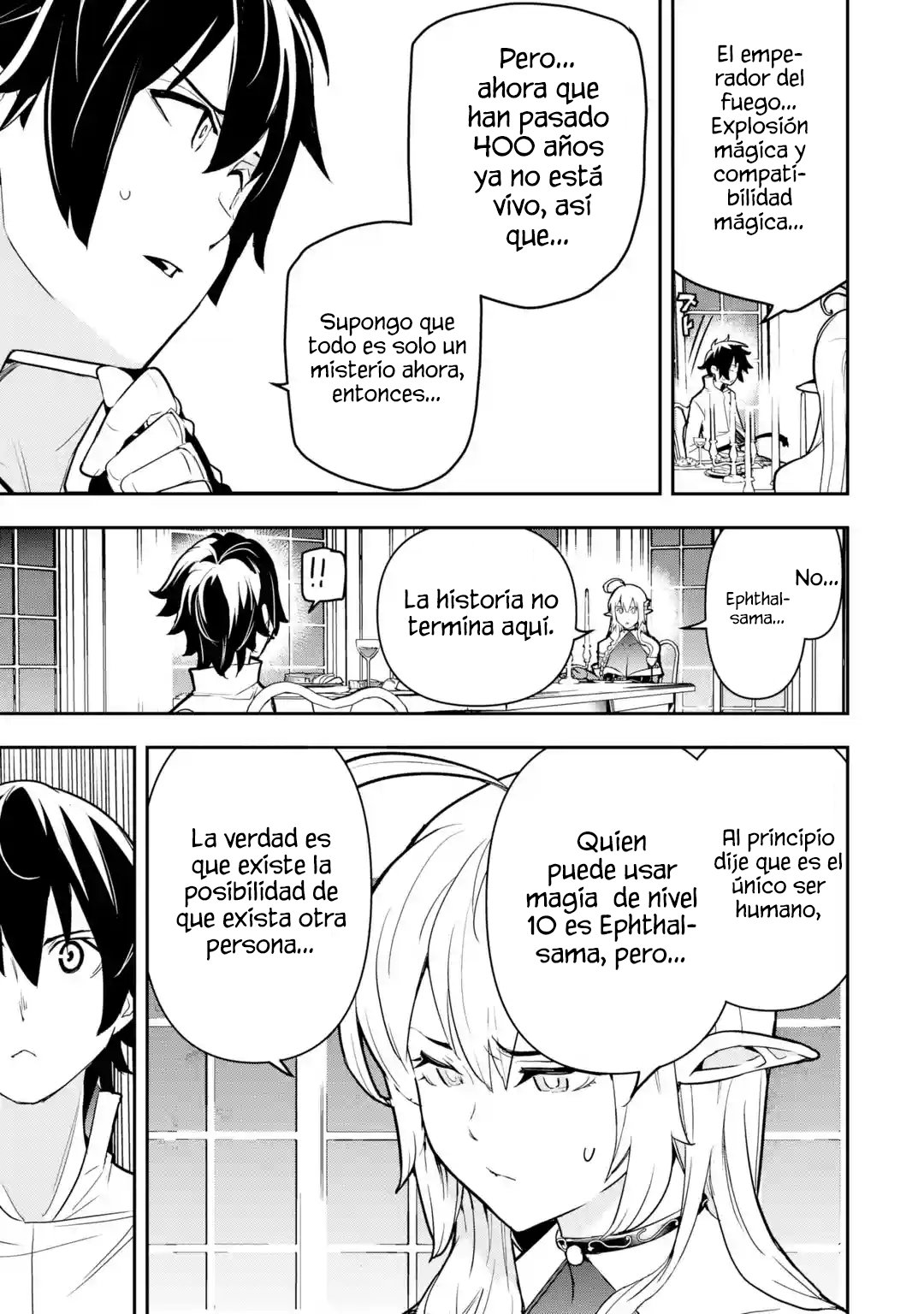 The Unsuccessful Yet Academically Unparalleled Sage ~A Cheating S-Rank Sorcerer's Post-Rebirth Adventurer Log~ Capitulo 14.6 página 6