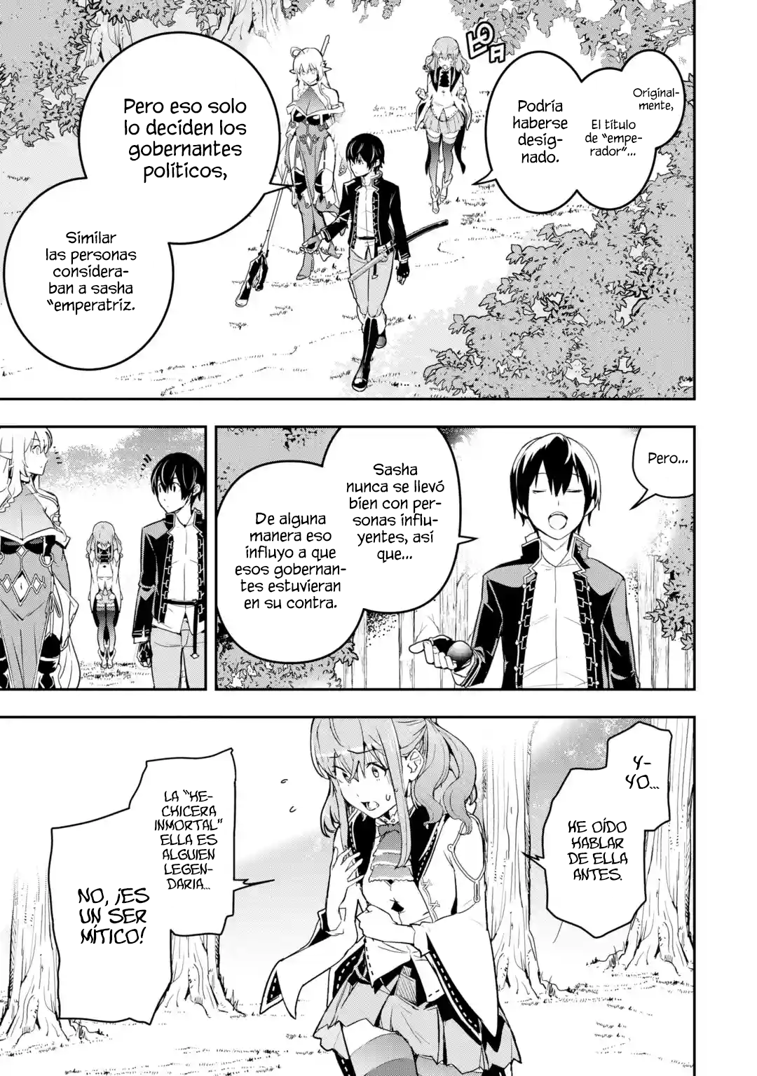 The Unsuccessful Yet Academically Unparalleled Sage ~A Cheating S-Rank Sorcerer's Post-Rebirth Adventurer Log~ Capitulo 15.2 página 11