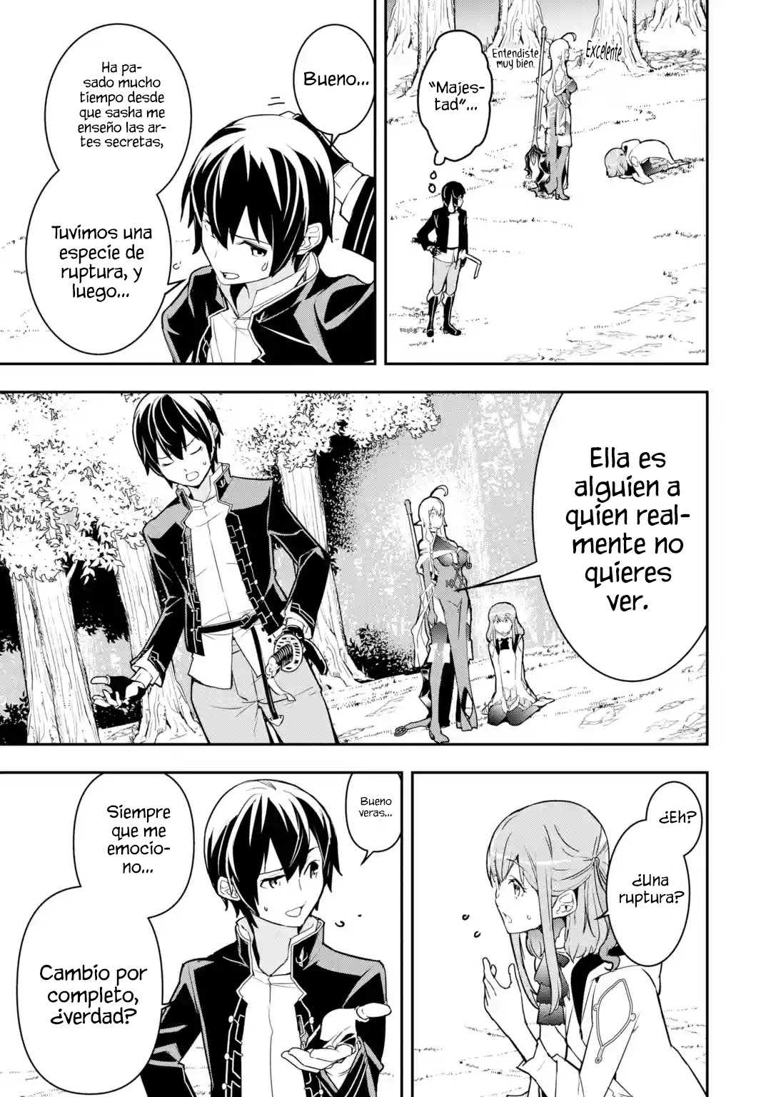 The Unsuccessful Yet Academically Unparalleled Sage ~A Cheating S-Rank Sorcerer's Post-Rebirth Adventurer Log~ Capitulo 15.3: (Completo) página 7