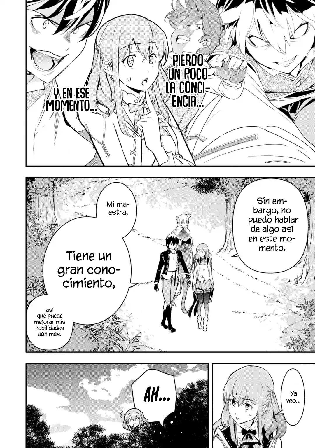 The Unsuccessful Yet Academically Unparalleled Sage ~A Cheating S-Rank Sorcerer's Post-Rebirth Adventurer Log~ Capitulo 15.3: (Completo) página 8