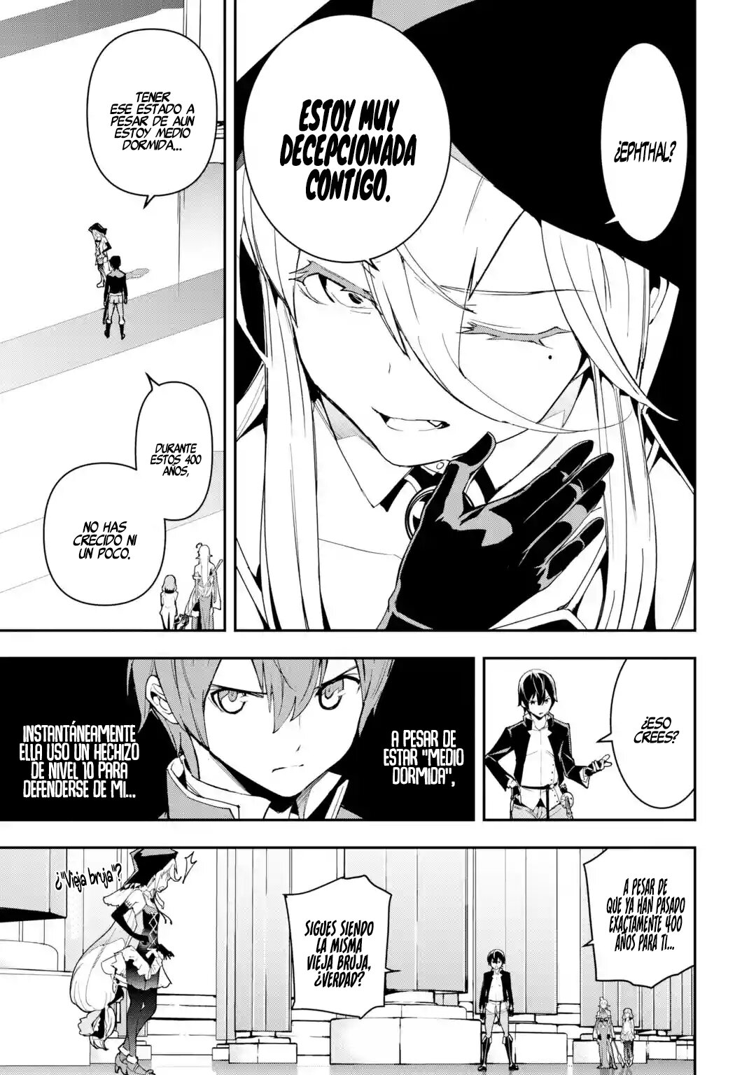 The Unsuccessful Yet Academically Unparalleled Sage ~A Cheating S-Rank Sorcerer's Post-Rebirth Adventurer Log~ Capitulo 16.2: Los Cinco Grandes Majin (Parte 2) página 13