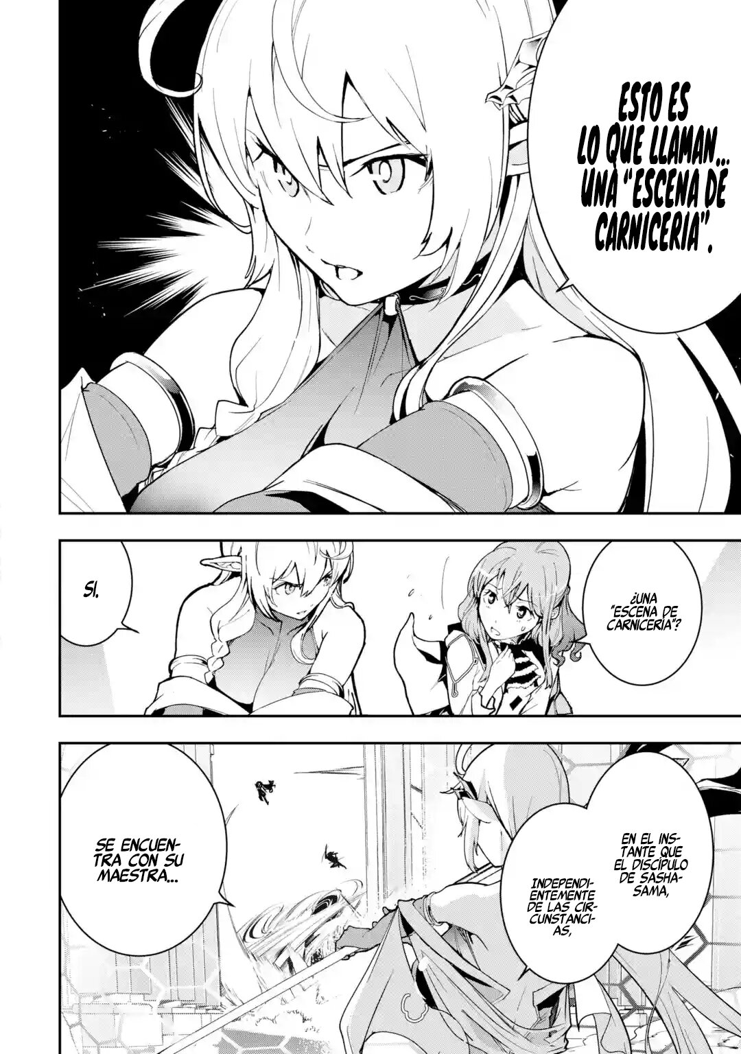 The Unsuccessful Yet Academically Unparalleled Sage ~A Cheating S-Rank Sorcerer's Post-Rebirth Adventurer Log~ Capitulo 16.2: Los Cinco Grandes Majin (Parte 2) página 24