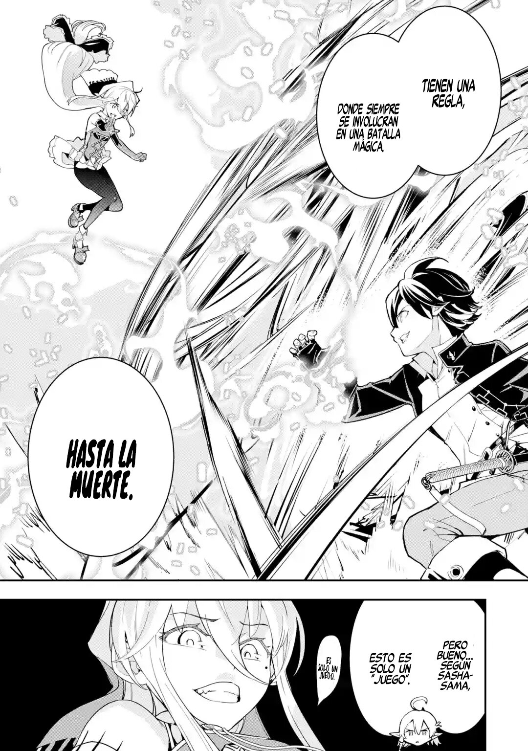 The Unsuccessful Yet Academically Unparalleled Sage ~A Cheating S-Rank Sorcerer's Post-Rebirth Adventurer Log~ Capitulo 16.2: Los Cinco Grandes Majin (Parte 2) página 25