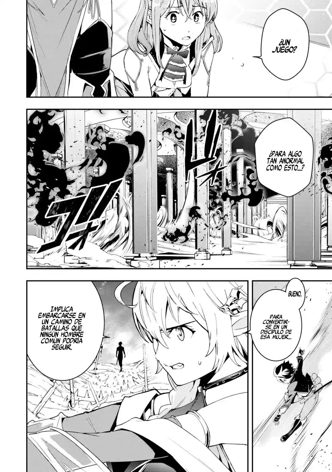 The Unsuccessful Yet Academically Unparalleled Sage ~A Cheating S-Rank Sorcerer's Post-Rebirth Adventurer Log~ Capitulo 16.2: Los Cinco Grandes Majin (Parte 2) página 26