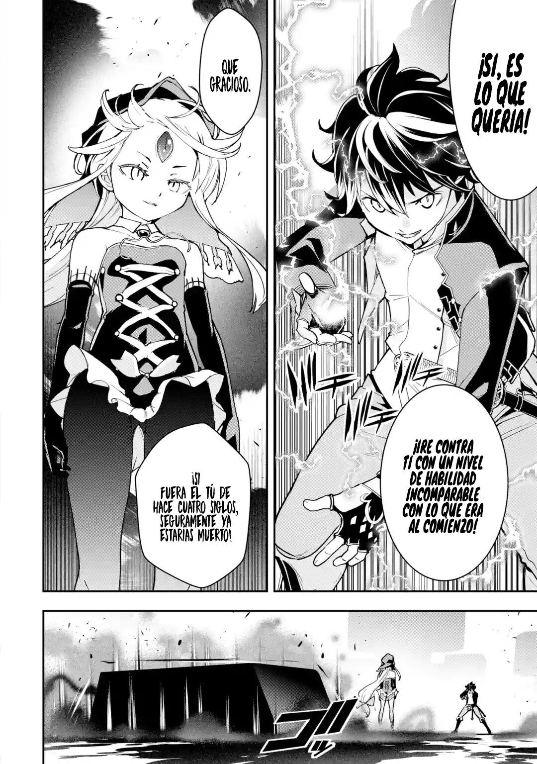 The Unsuccessful Yet Academically Unparalleled Sage ~A Cheating S-Rank Sorcerer's Post-Rebirth Adventurer Log~ Capitulo 16.2: Los Cinco Grandes Majin (Parte 2) página 33