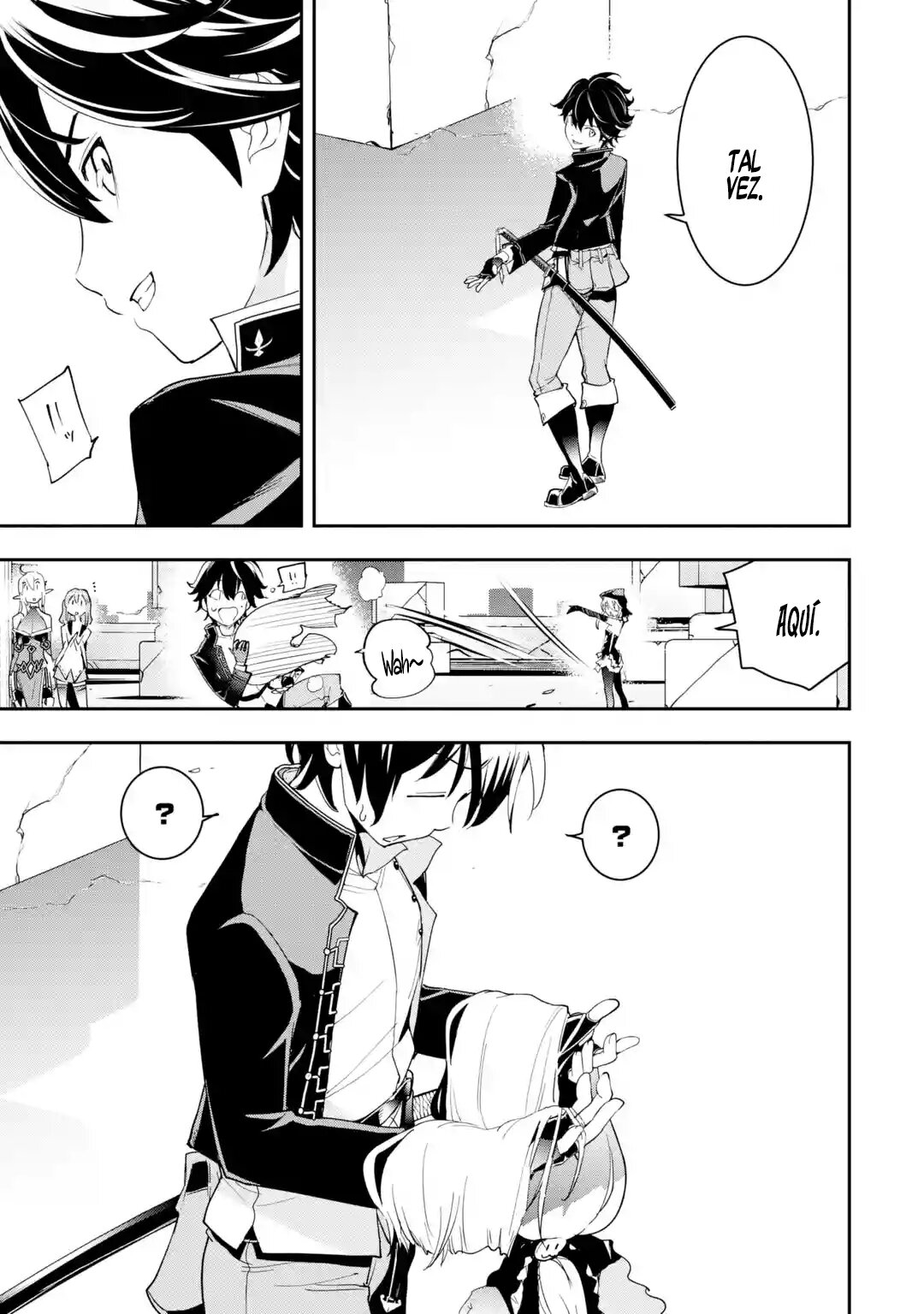 The Unsuccessful Yet Academically Unparalleled Sage ~A Cheating S-Rank Sorcerer's Post-Rebirth Adventurer Log~ Capitulo 16.2: Los Cinco Grandes Majin (Parte 2) página 45