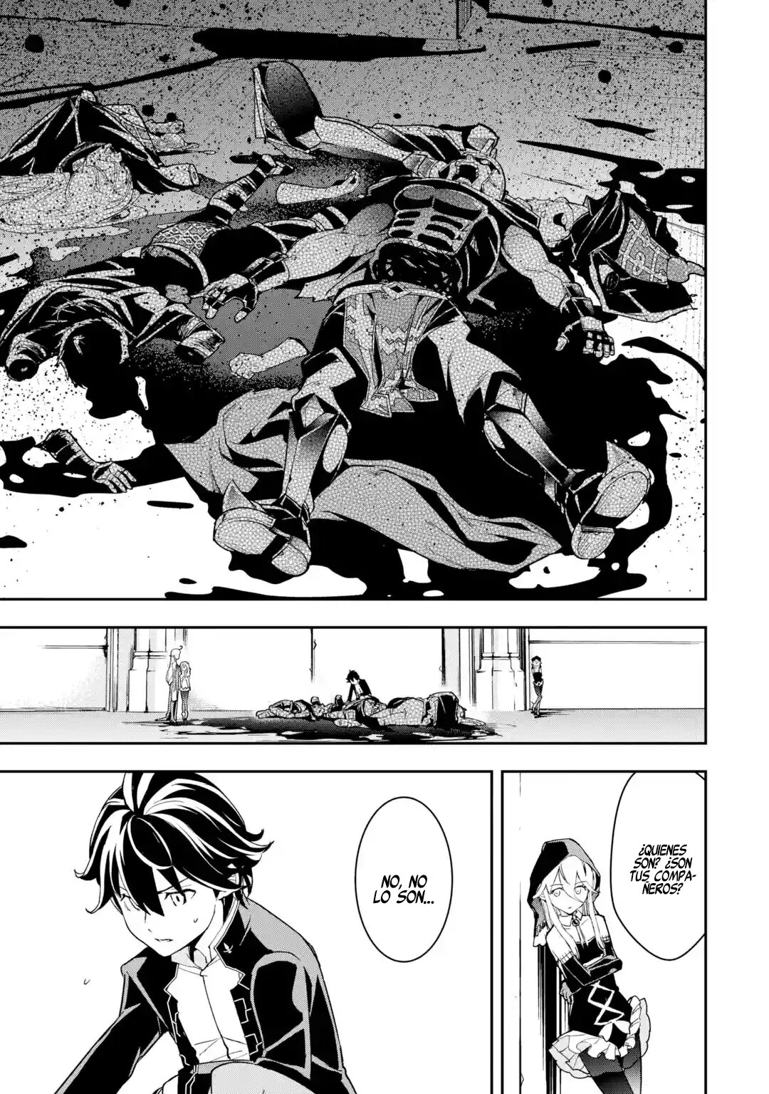 The Unsuccessful Yet Academically Unparalleled Sage ~A Cheating S-Rank Sorcerer's Post-Rebirth Adventurer Log~ Capitulo 16.2: Los Cinco Grandes Majin (Parte 2) página 47