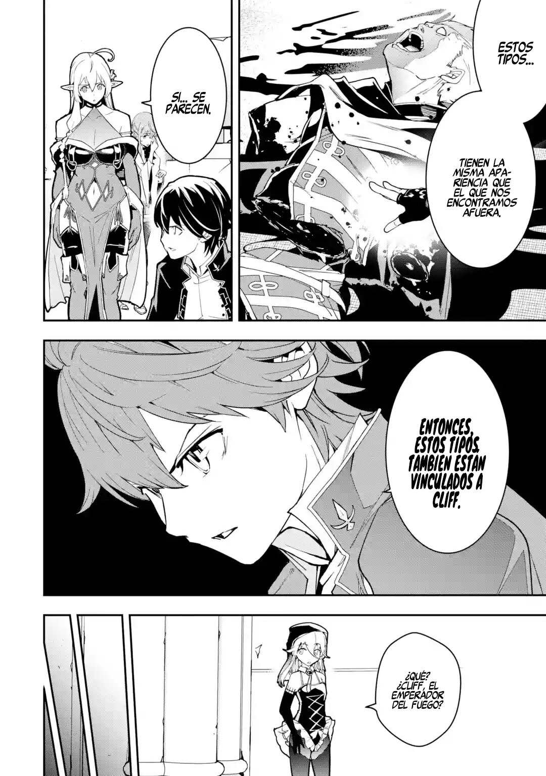 The Unsuccessful Yet Academically Unparalleled Sage ~A Cheating S-Rank Sorcerer's Post-Rebirth Adventurer Log~ Capitulo 16.2: Los Cinco Grandes Majin (Parte 2) página 48