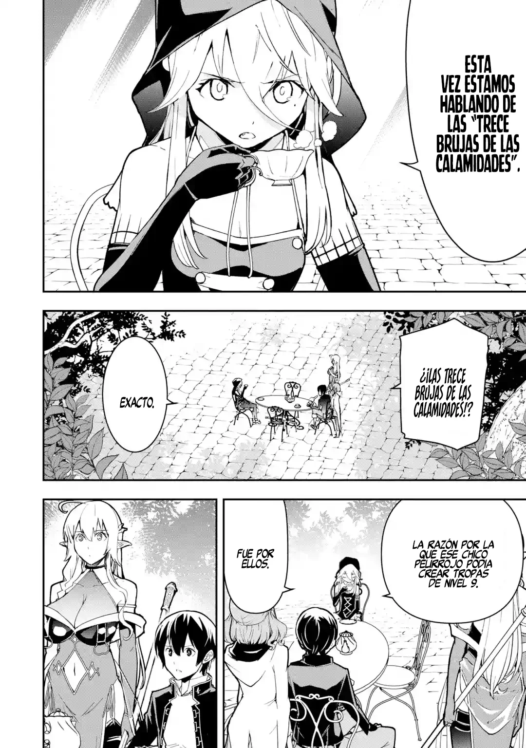 The Unsuccessful Yet Academically Unparalleled Sage ~A Cheating S-Rank Sorcerer's Post-Rebirth Adventurer Log~ Capitulo 17.2: Las Trece Calamidades (Parte 2) página 4