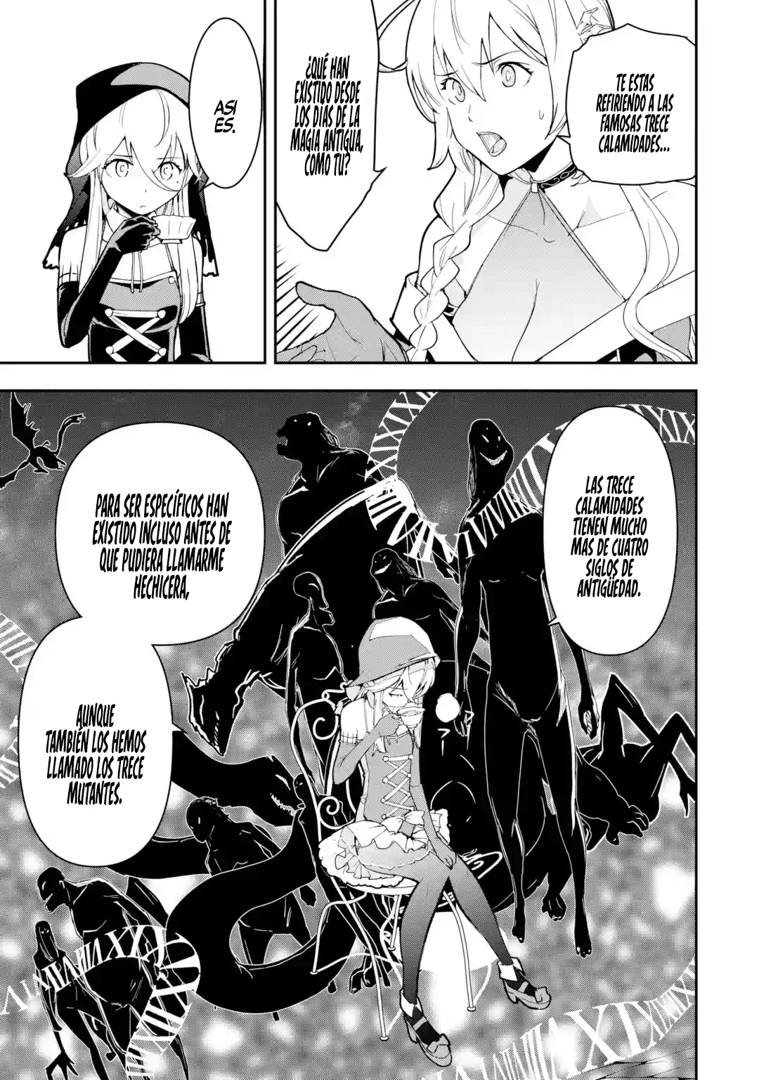 The Unsuccessful Yet Academically Unparalleled Sage ~A Cheating S-Rank Sorcerer's Post-Rebirth Adventurer Log~ Capitulo 17.2: Las Trece Calamidades (Parte 2) página 5
