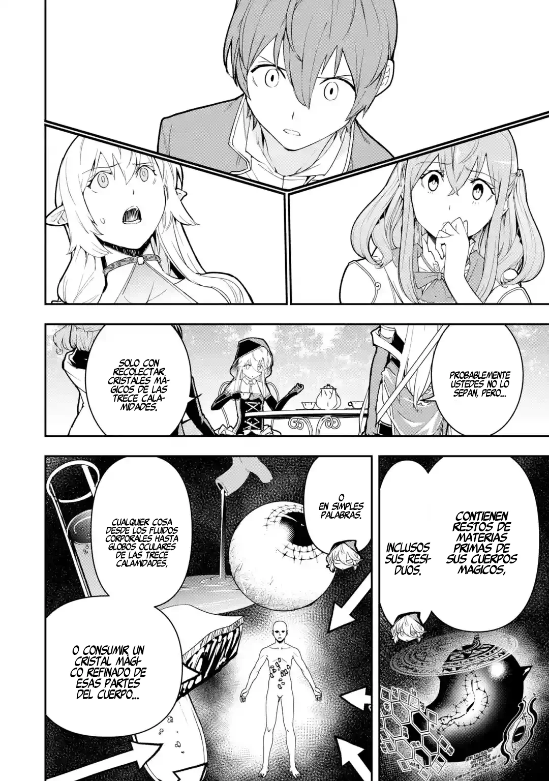 The Unsuccessful Yet Academically Unparalleled Sage ~A Cheating S-Rank Sorcerer's Post-Rebirth Adventurer Log~ Capitulo 17.2: Las Trece Calamidades (Parte 2) página 7