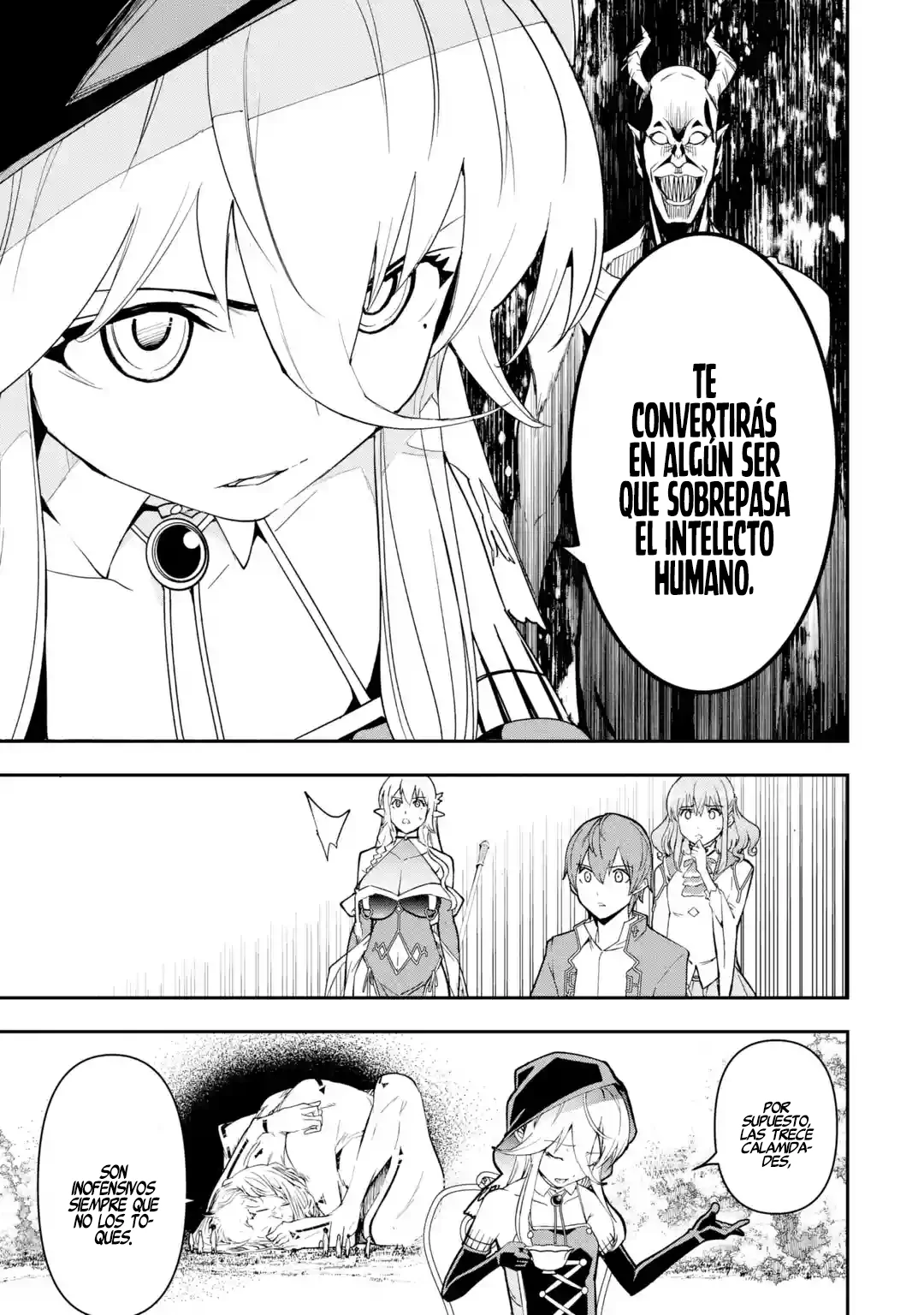 The Unsuccessful Yet Academically Unparalleled Sage ~A Cheating S-Rank Sorcerer's Post-Rebirth Adventurer Log~ Capitulo 17.2: Las Trece Calamidades (Parte 2) página 8