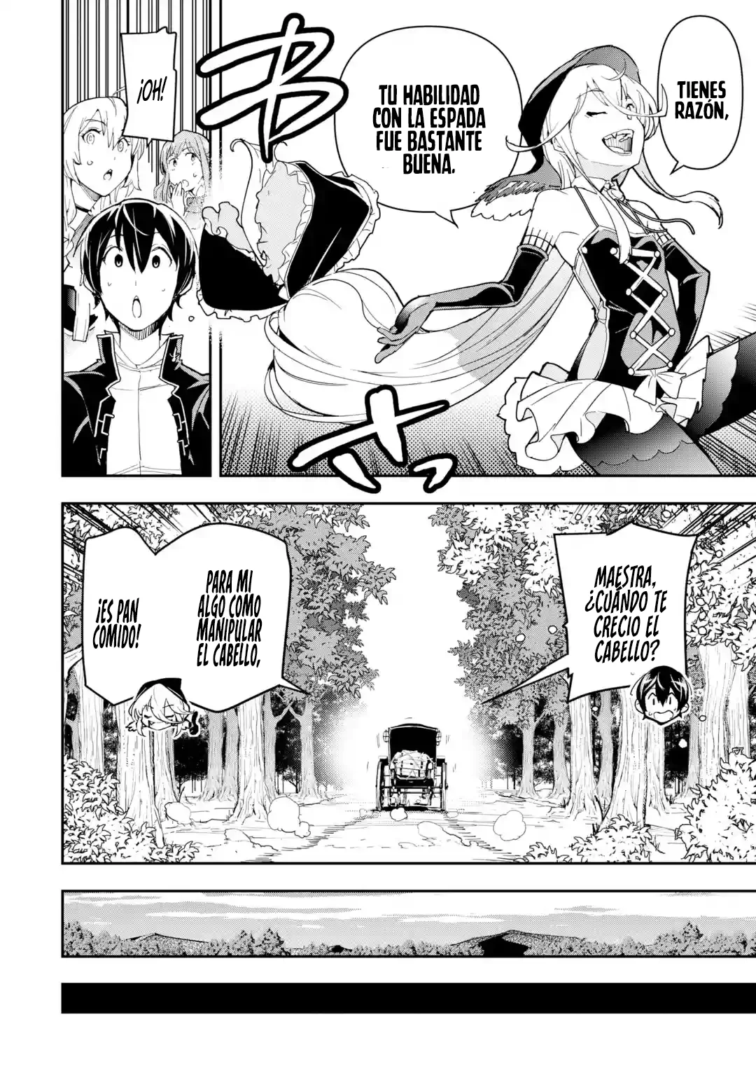 The Unsuccessful Yet Academically Unparalleled Sage ~A Cheating S-Rank Sorcerer's Post-Rebirth Adventurer Log~ Capitulo 18.1: El Festival del Emperador del Trueno página 11