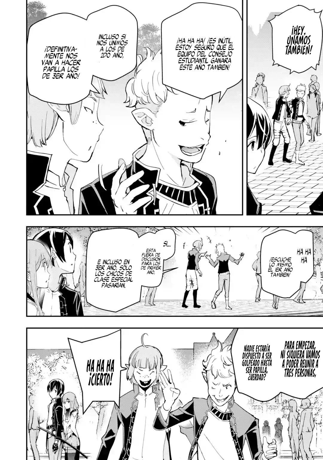 The Unsuccessful Yet Academically Unparalleled Sage ~A Cheating S-Rank Sorcerer's Post-Rebirth Adventurer Log~ Capitulo 18.1: El Festival del Emperador del Trueno página 15