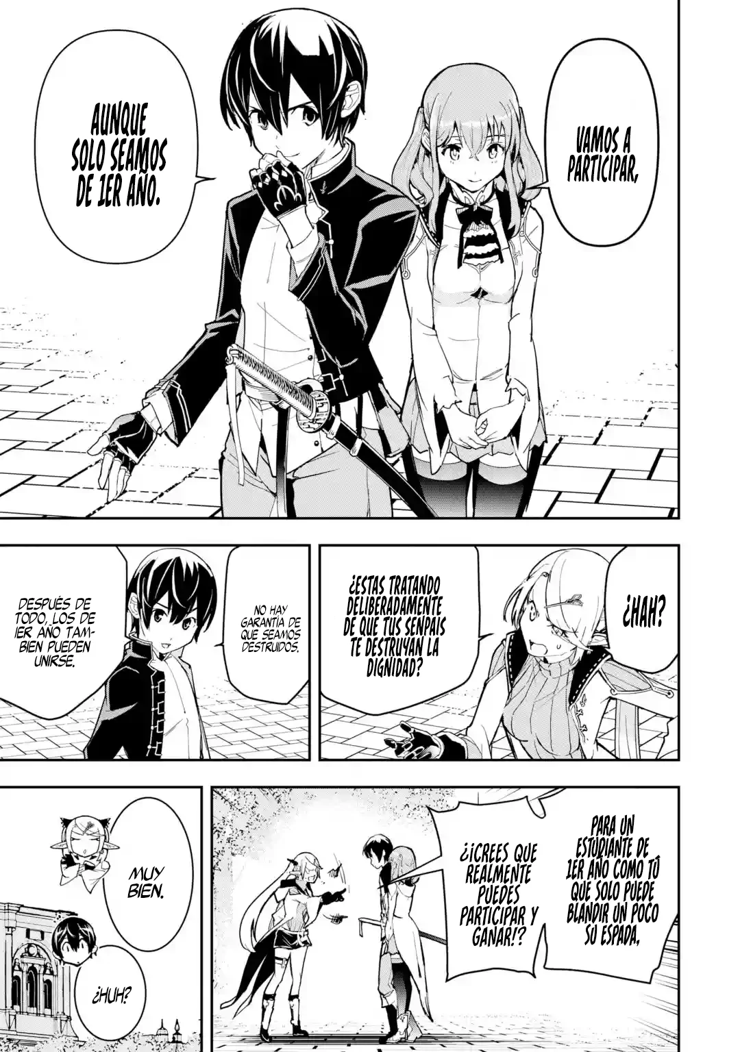 The Unsuccessful Yet Academically Unparalleled Sage ~A Cheating S-Rank Sorcerer's Post-Rebirth Adventurer Log~ Capitulo 18.1: El Festival del Emperador del Trueno página 18