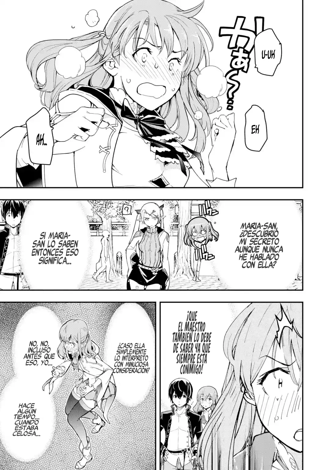 The Unsuccessful Yet Academically Unparalleled Sage ~A Cheating S-Rank Sorcerer's Post-Rebirth Adventurer Log~ Capitulo 18.1: El Festival del Emperador del Trueno página 24