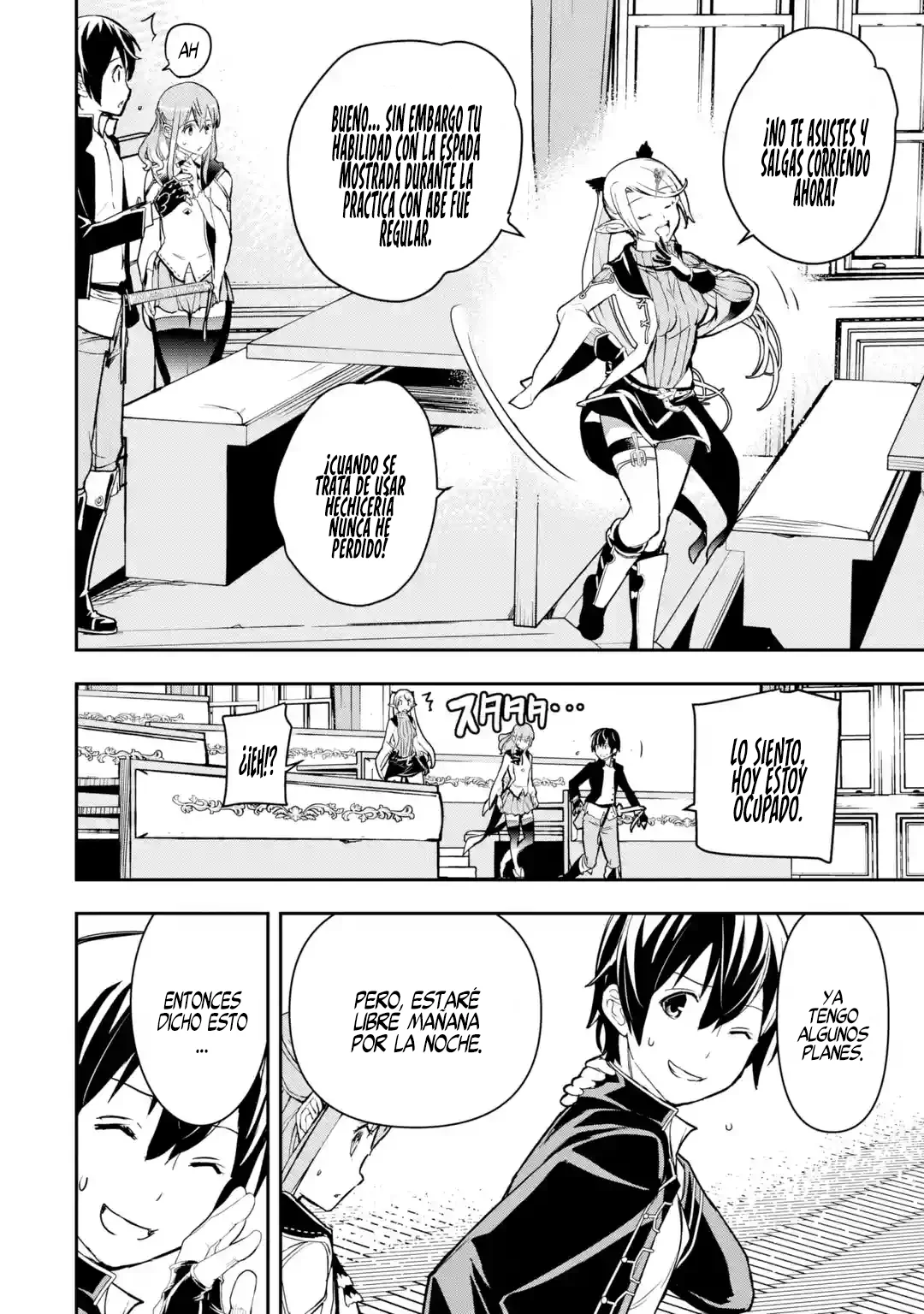 The Unsuccessful Yet Academically Unparalleled Sage ~A Cheating S-Rank Sorcerer's Post-Rebirth Adventurer Log~ Capitulo 18.1: El Festival del Emperador del Trueno página 33